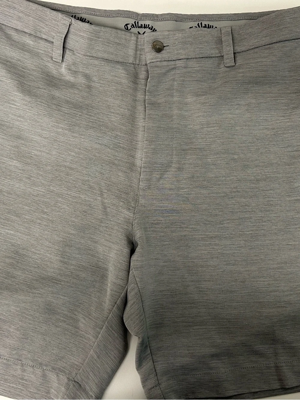 Callaway Men's Light Grey Performance Hybrid Shorts